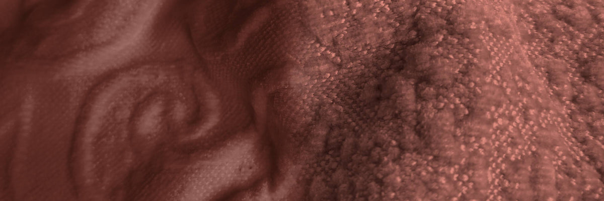 Tessuto Paisley e Royal – lo stesso colore con il motivo paisley in rilievo e a tinta unita