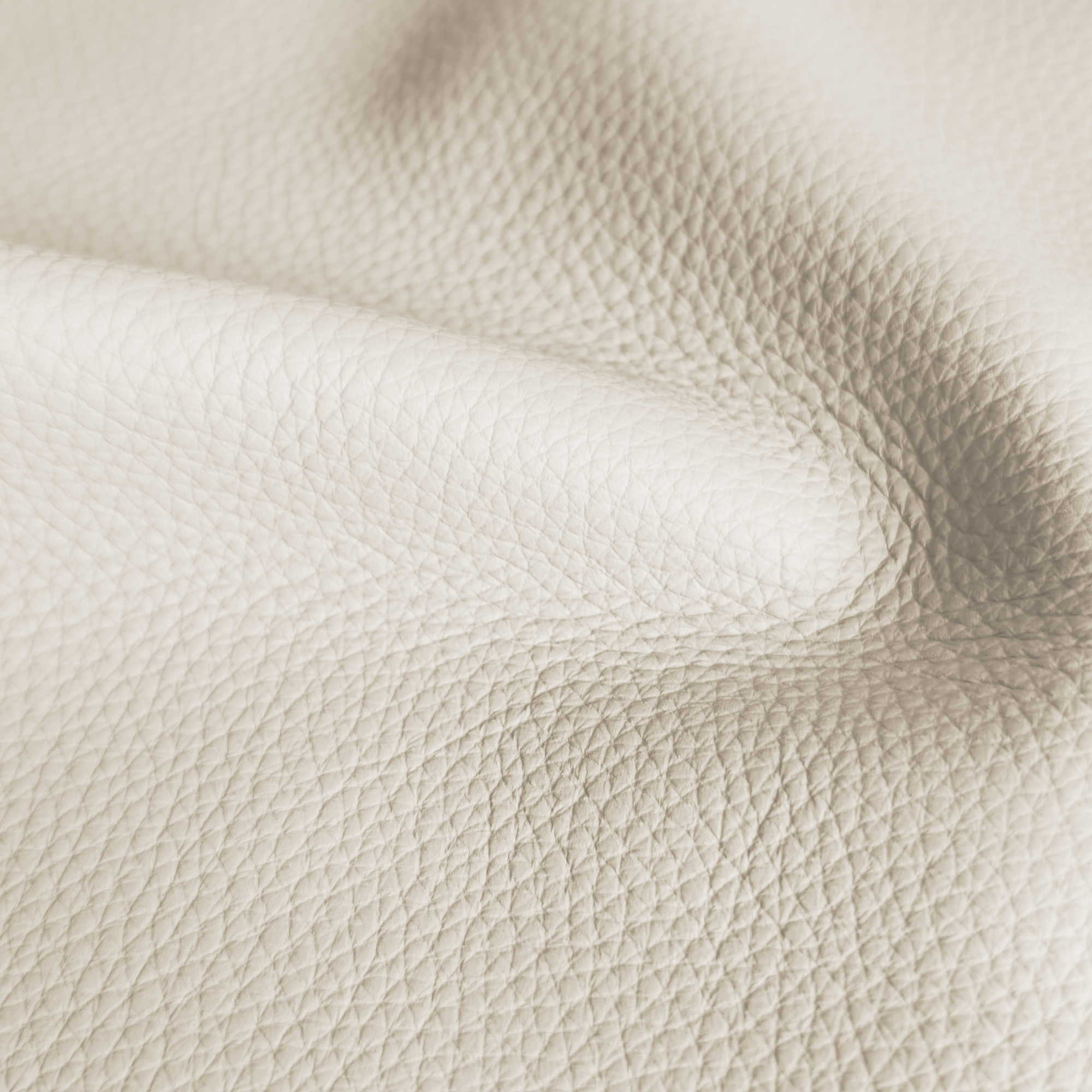 Pelle Natural Panna 4002 – vera pelle fiore morbida in drappeggio