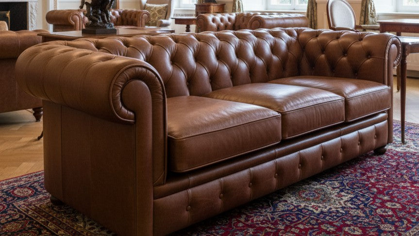 Divano Vera pelle art. Pull-up cerato naturale