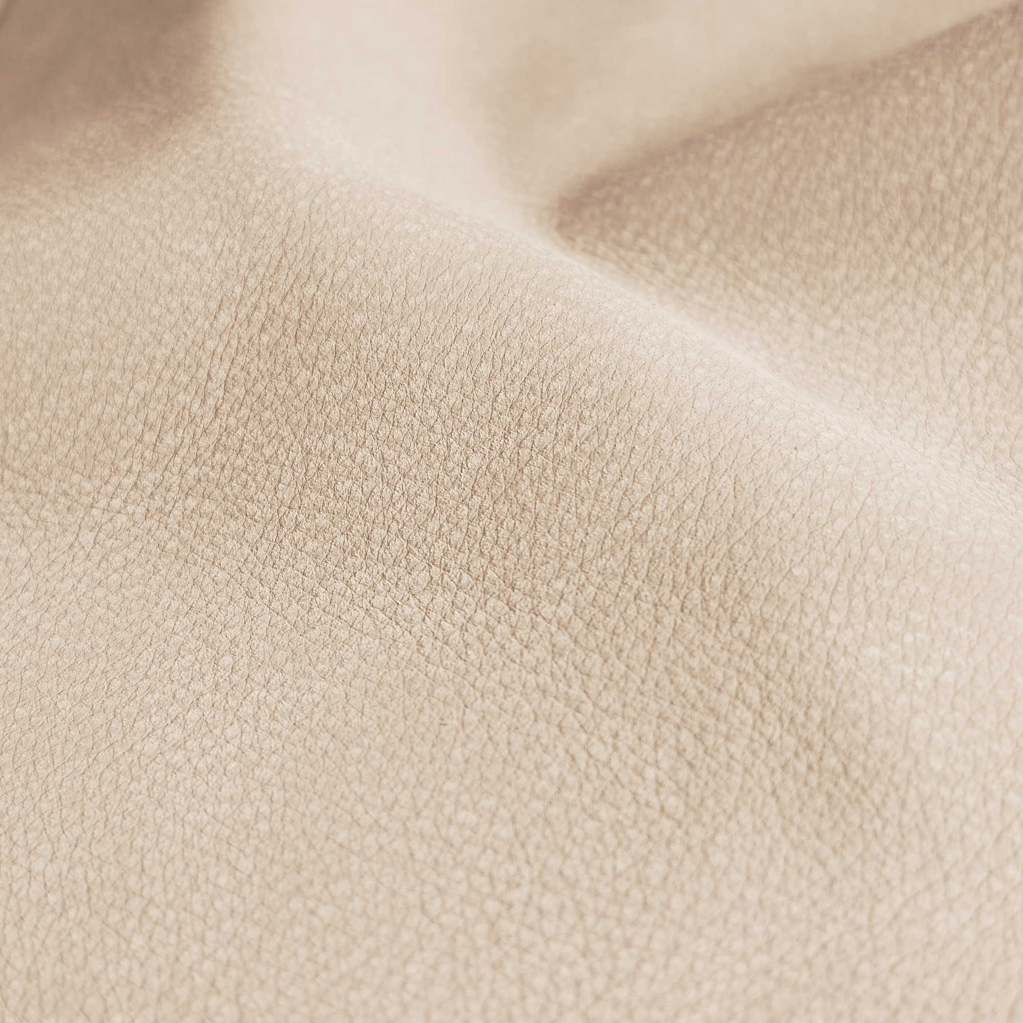 Pelle Maya Champagne 7318 – vera pelle nabuk scamosciata in drappeggio