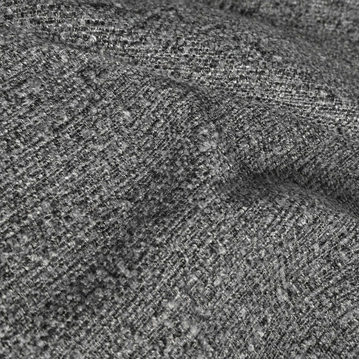 Tessuto Alpaca Anthracite AP46 drappeggiato – tessuto effetto lana