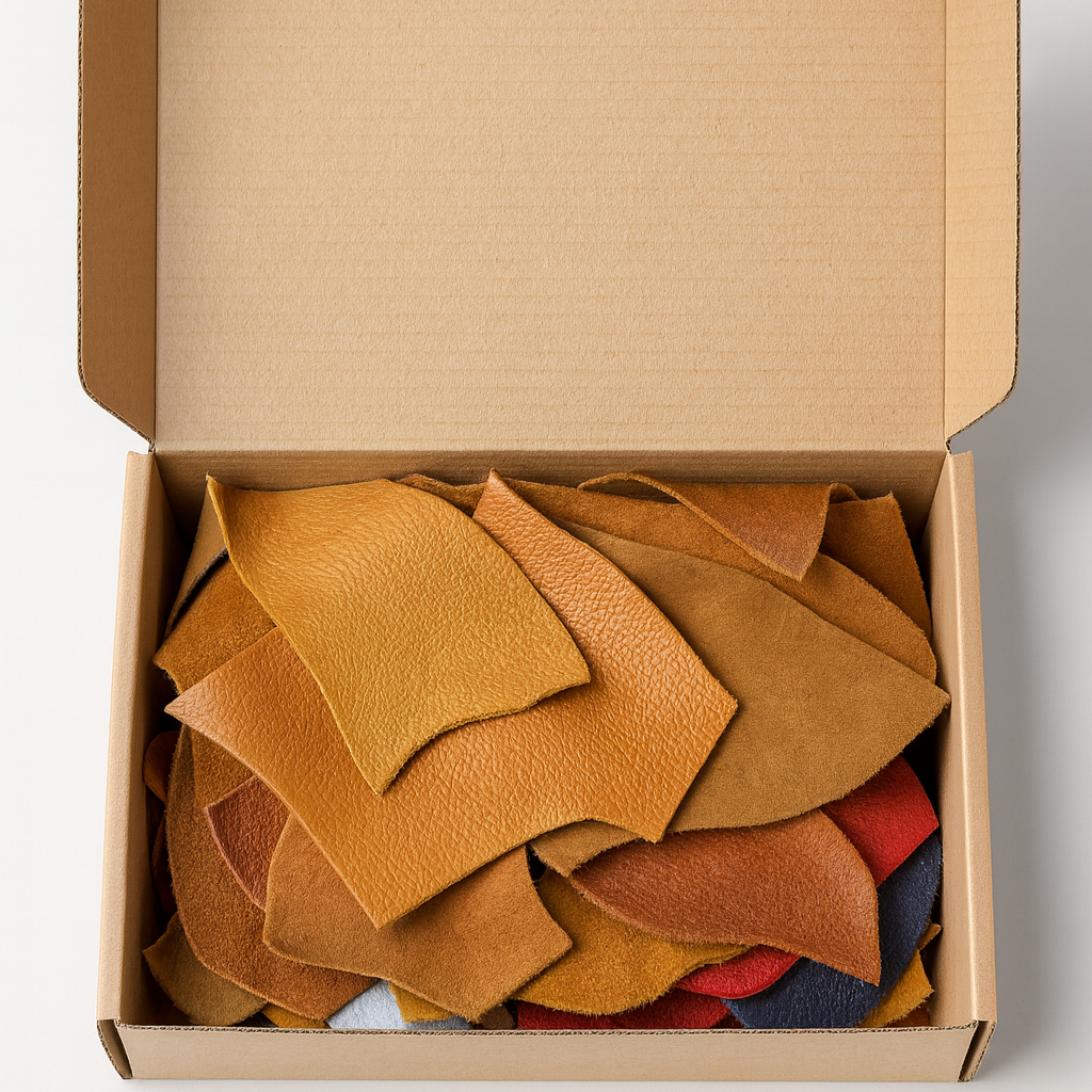 Box Ritagli Vera Pelle (convenienza e sostenibilità)