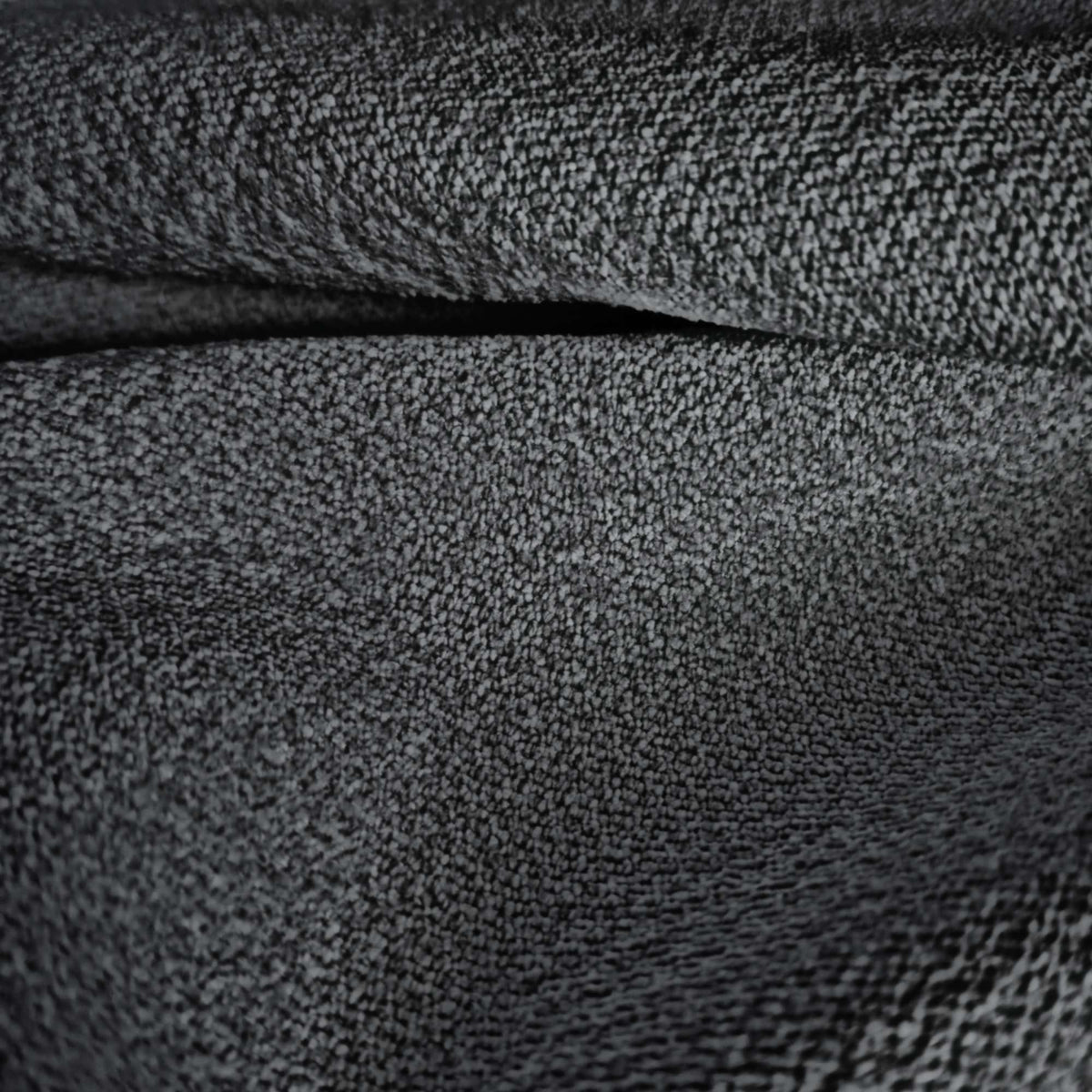 Tessuto Campbell Anthracite ca46 drappeggiato – tessuto vellutato dalla texture compatta, colore antracite