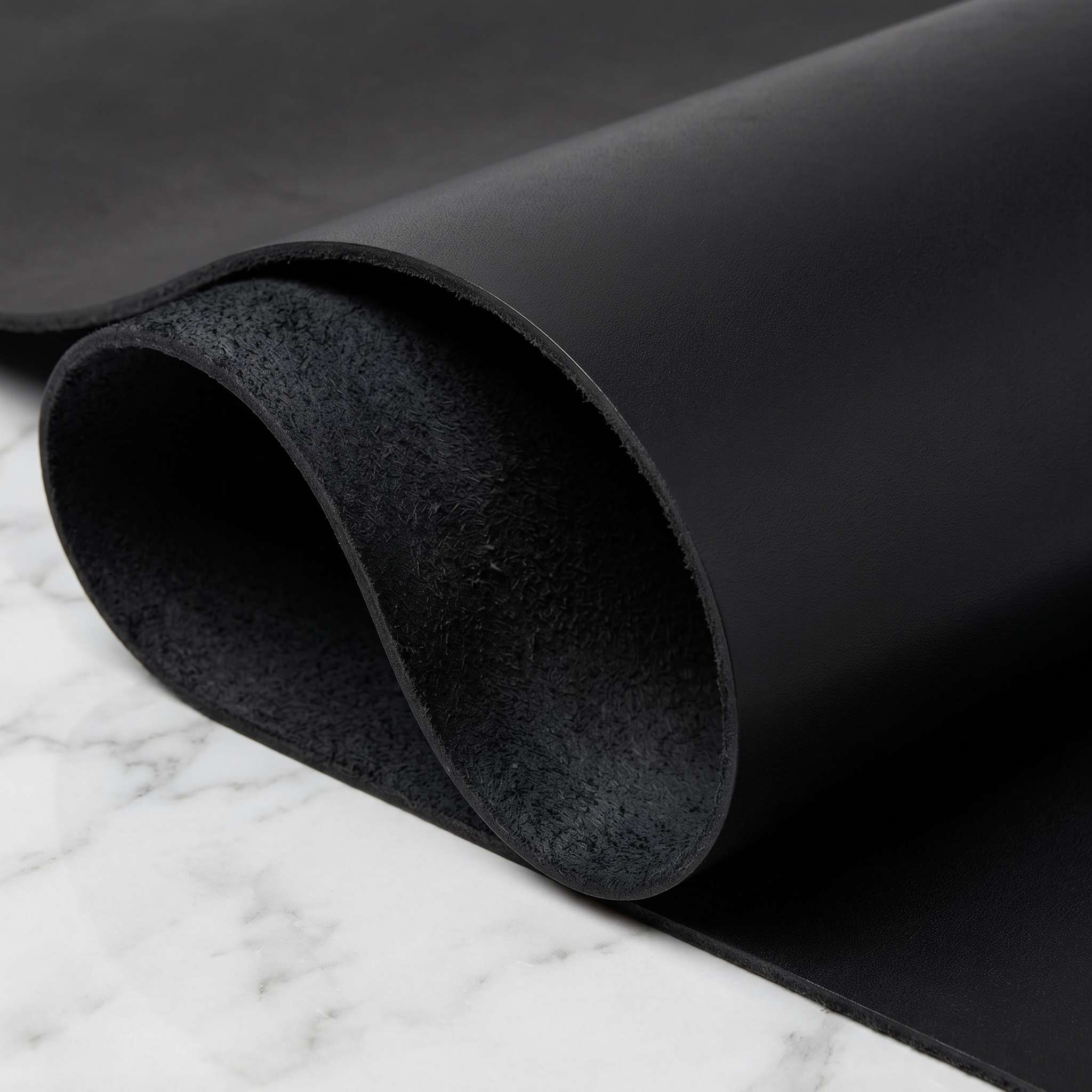 GENUINE LEATHER col. Black