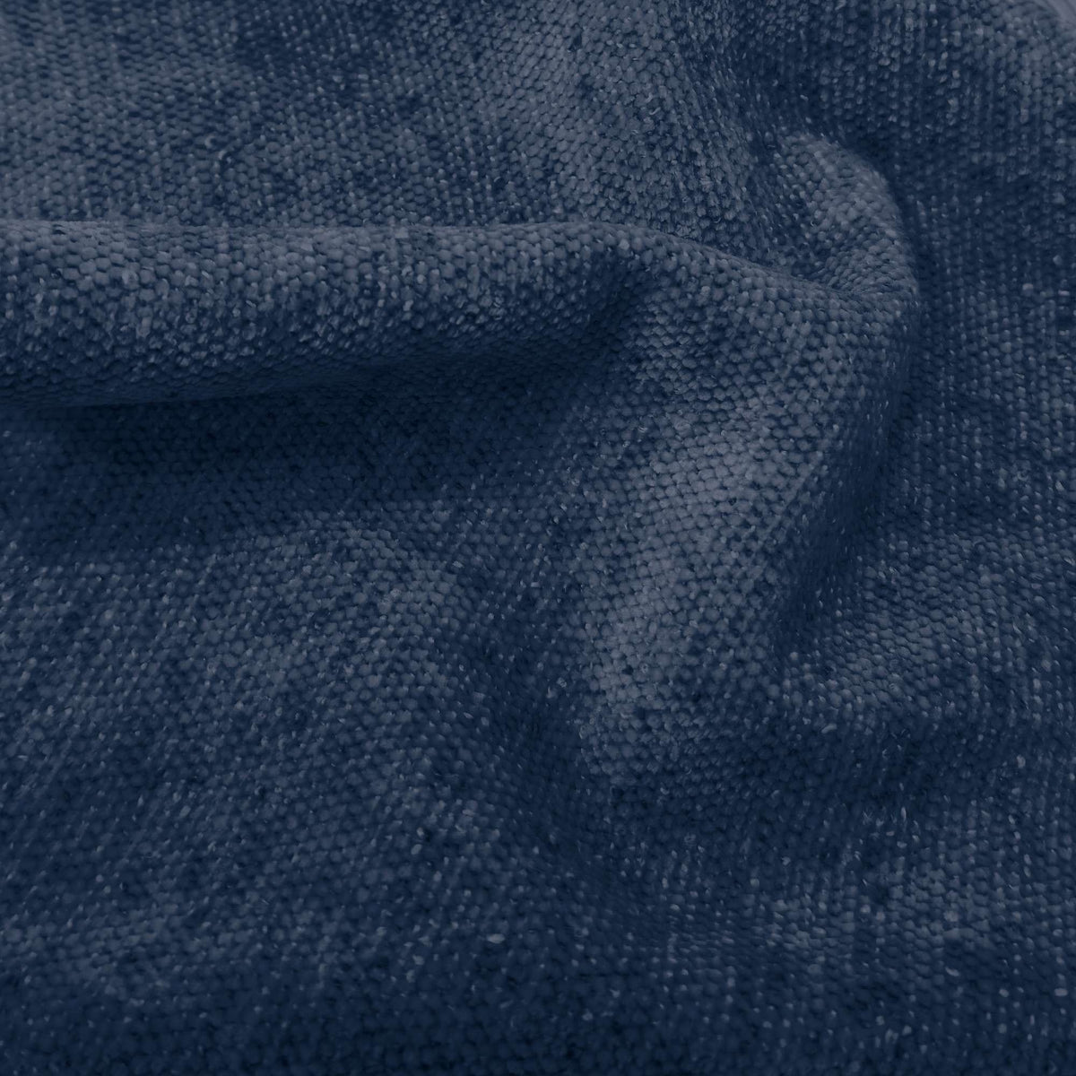 Tessuto Giselle Navy GS10 drappeggiato – ciniglia melange