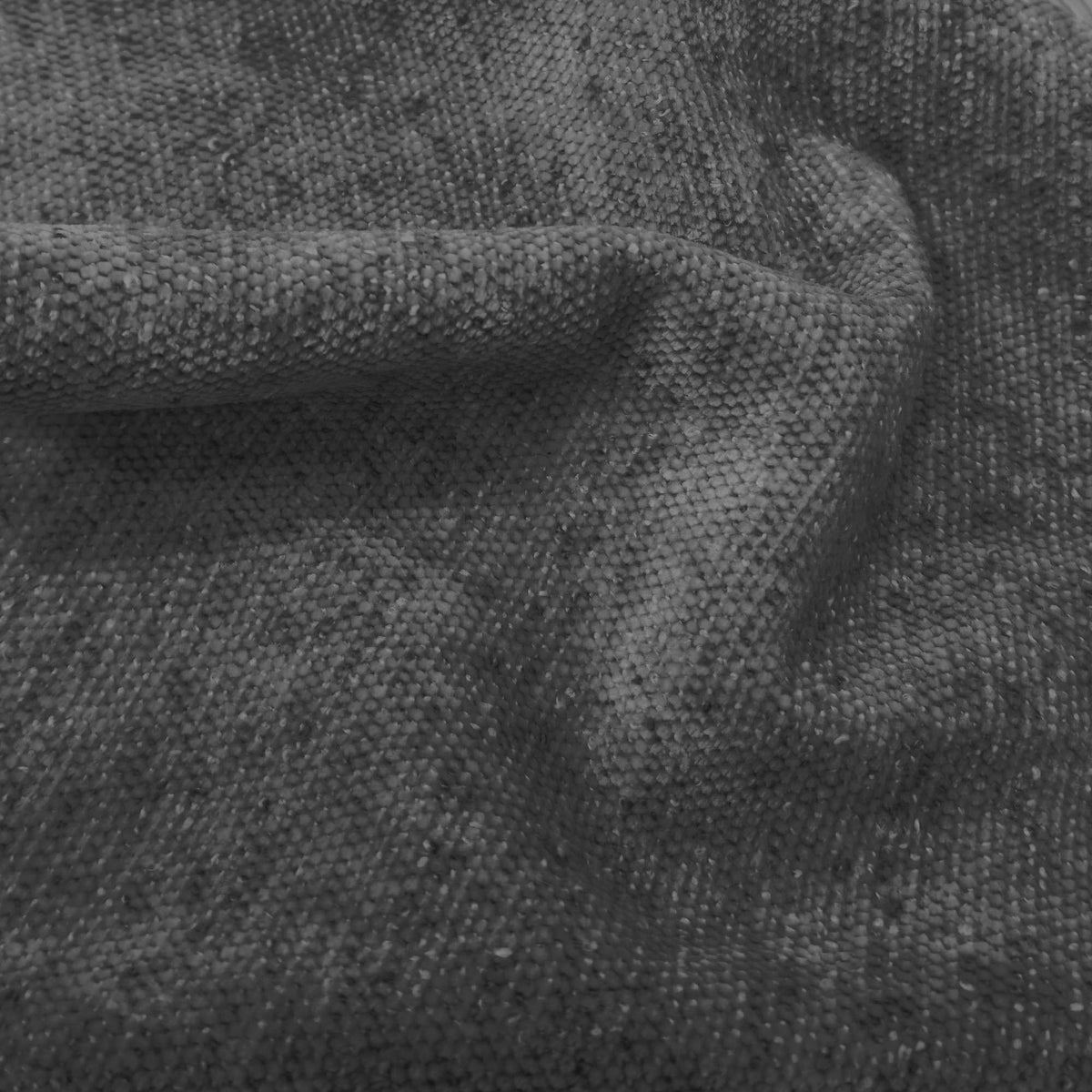Tessuto Giselle Anthracite GS46 drappeggiato – ciniglia melange