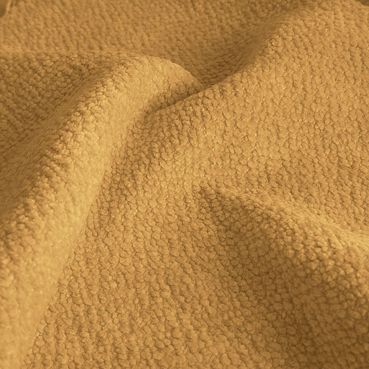 Tessuto Jolie Mustard JO520 drappeggiato – ciniglia strutturata effetto slavato