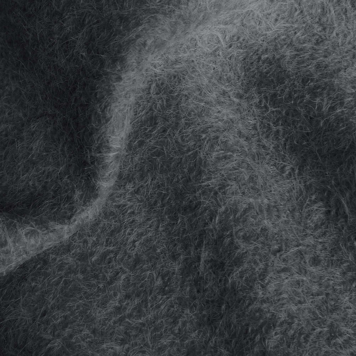 Tessuto Nepal Anthracite NE46 drappeggiato – tessuto effetto lana