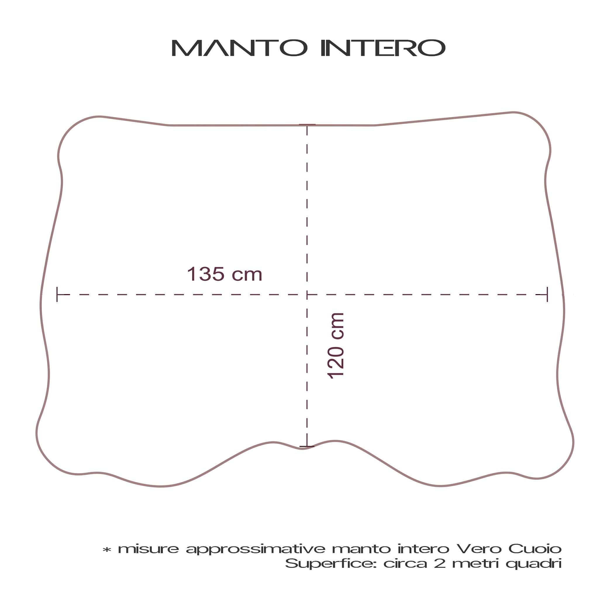 REAL LEATHER Brandy color