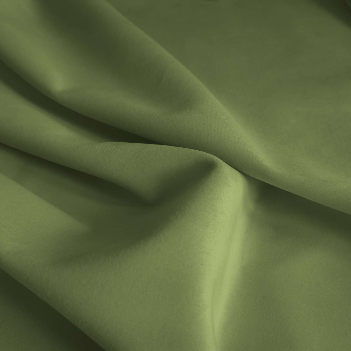 Tessuto Vogue Verde 009 drappeggiato – velluto idrorepellente effetto cangiante, colore verde