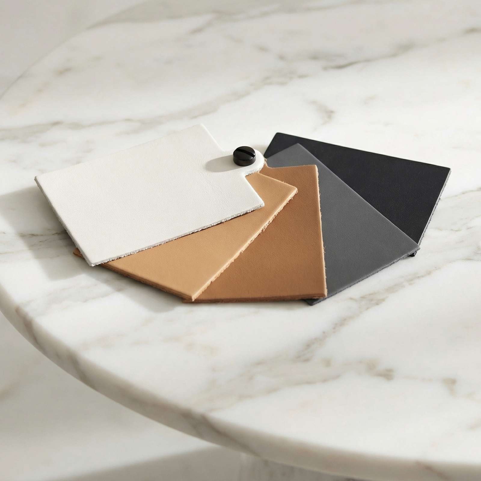 GENUINE LEATHER col. Black