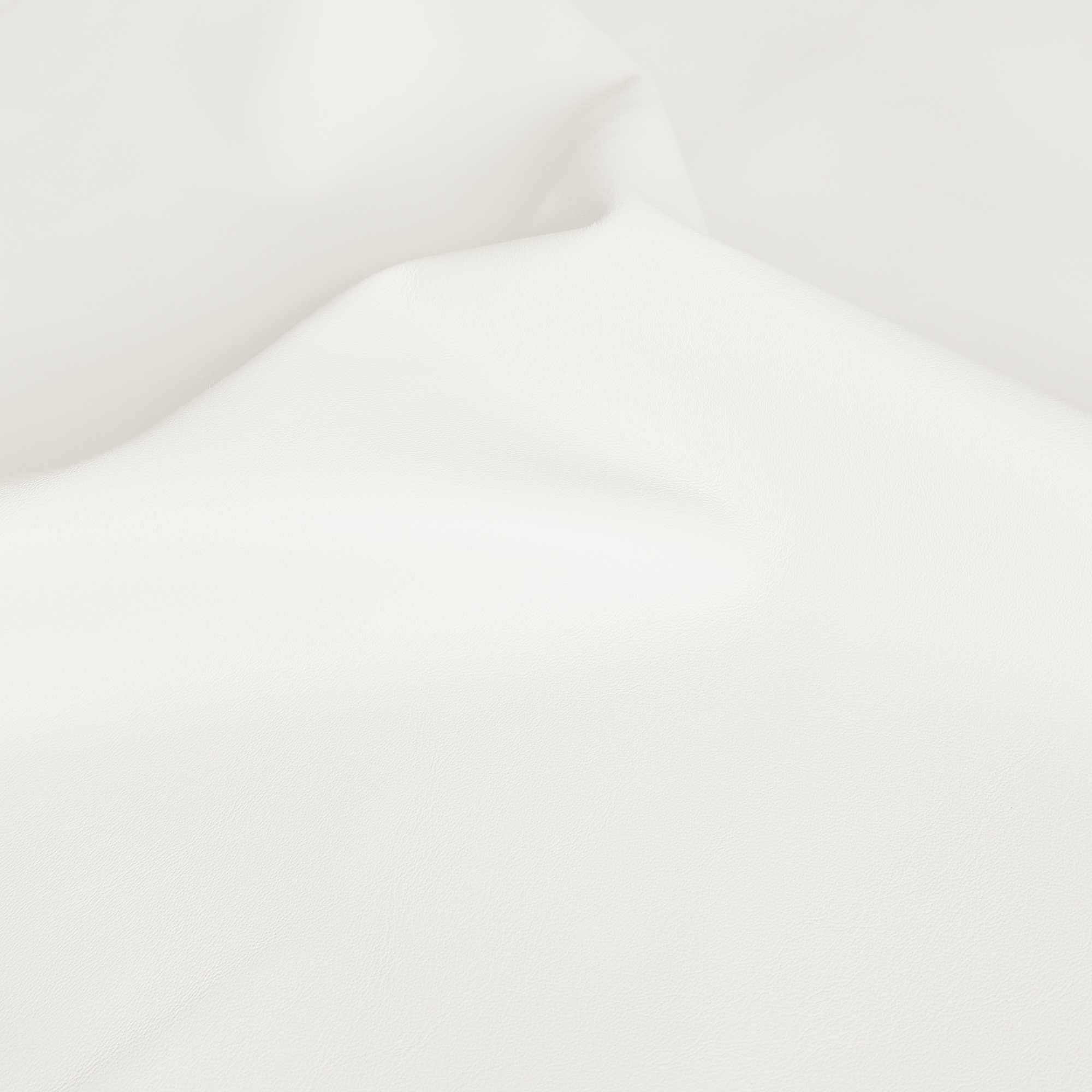 Pelle Elegance Bianco 2001 – vera pelle liscia effetto cuoietto in drappeggio