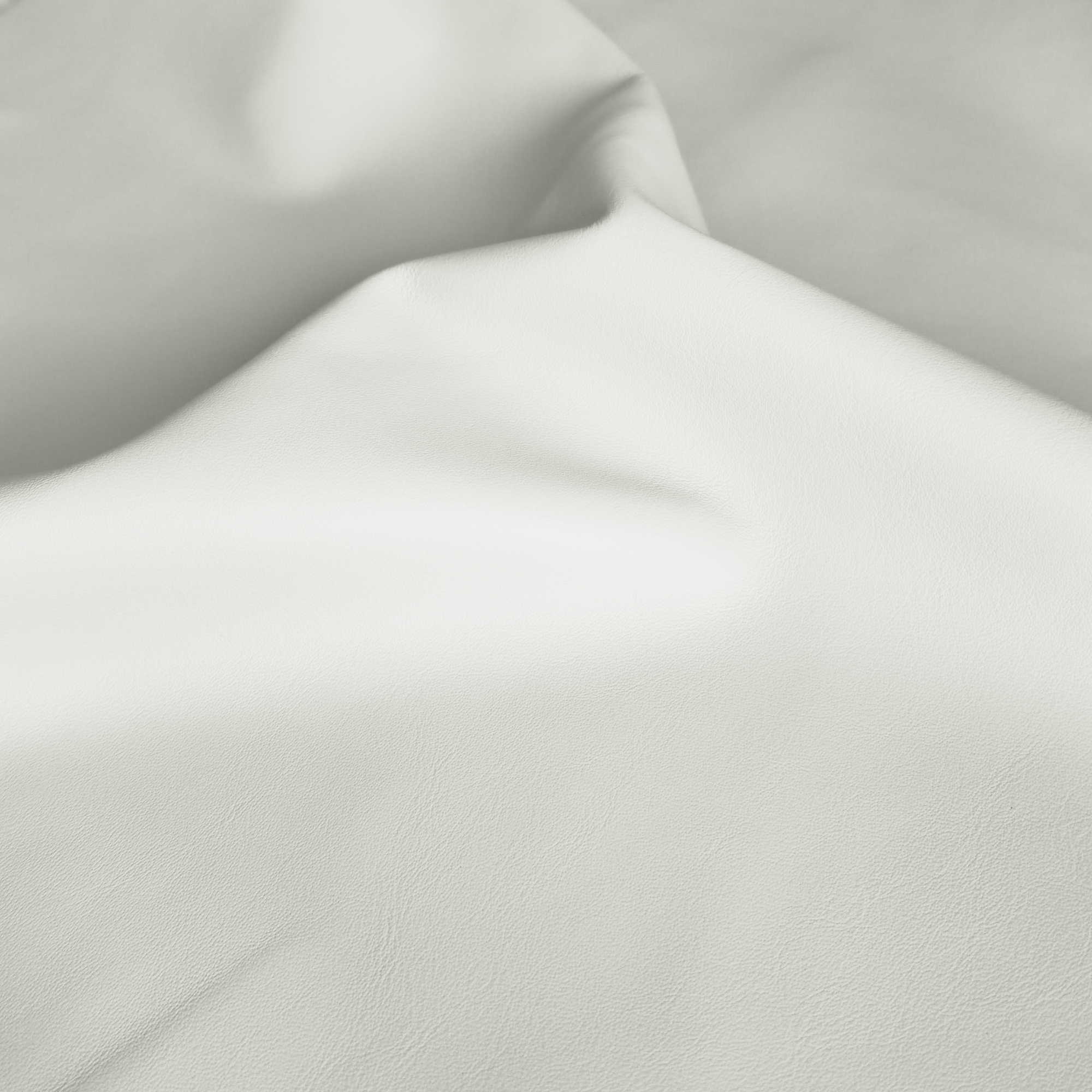 Pelle Elegance Snow 2022 – vera pelle liscia effetto cuoietto in drappeggio