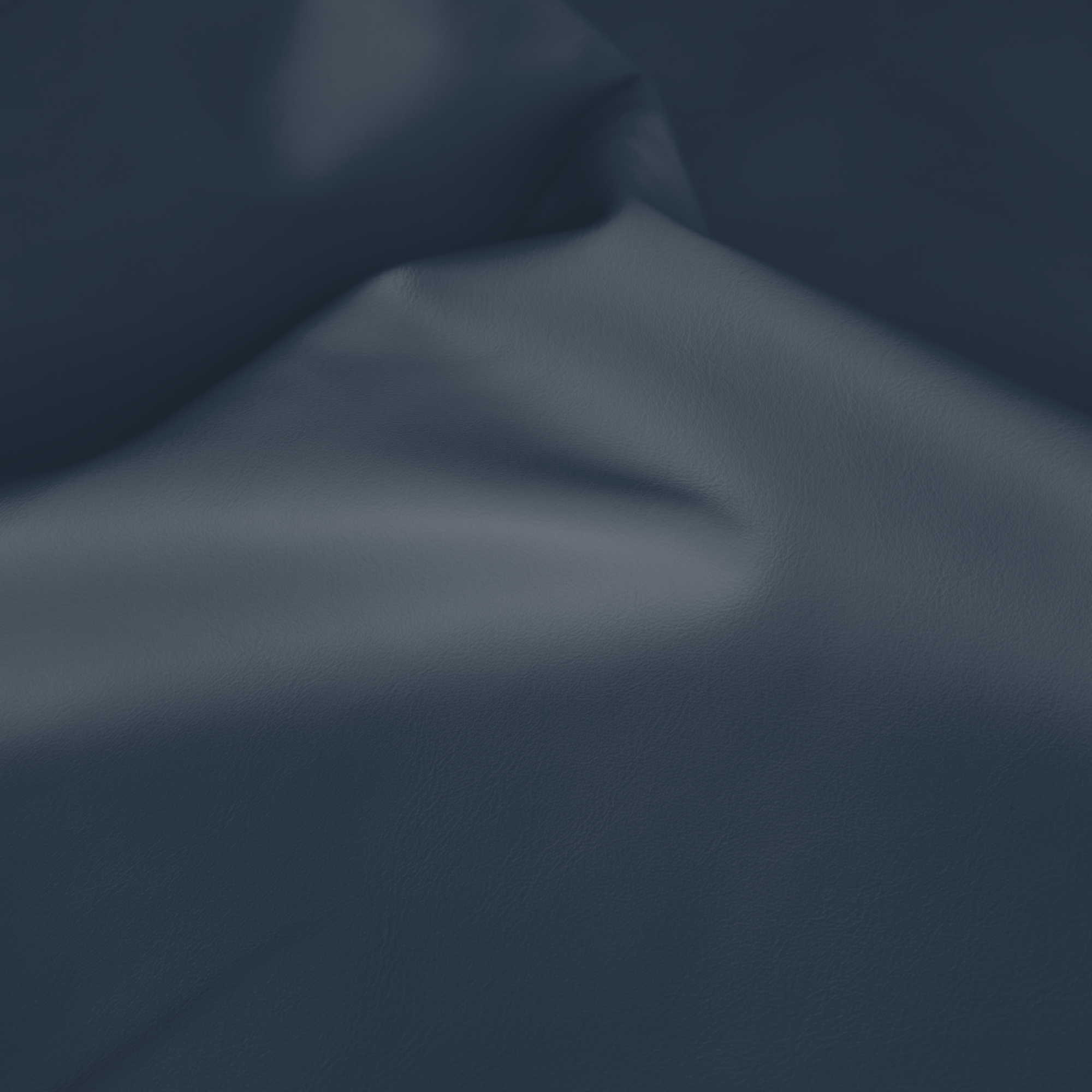 Pelle Elegance Deep Blue 2029 – vera pelle liscia effetto cuoietto in drappeggio