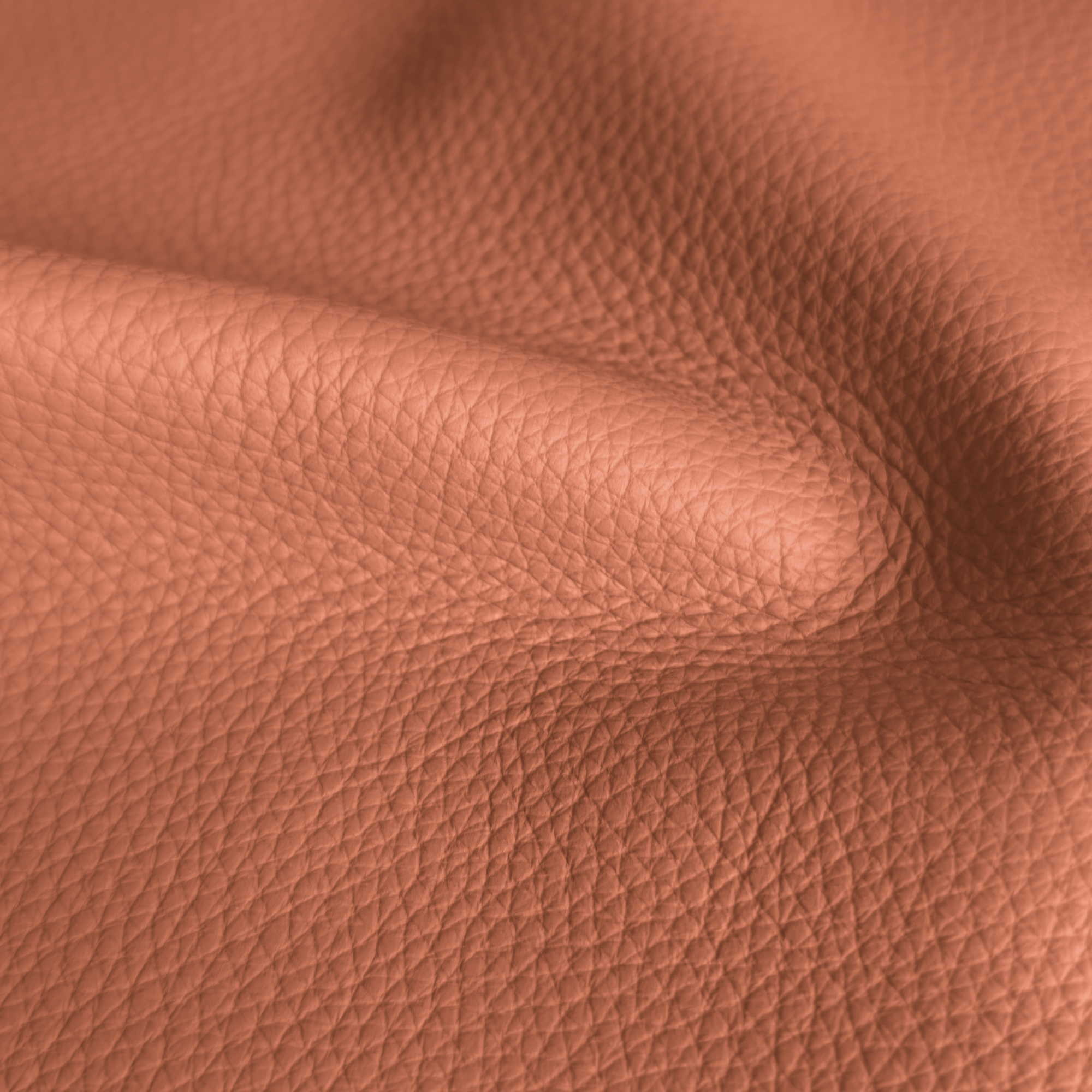 Pelle Natural Cognac nuv. 4017 – vera pelle fiore morbida in drappeggio
