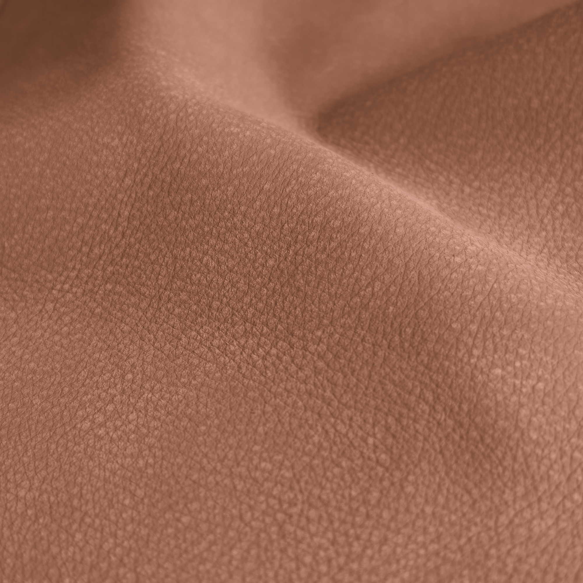Pelle Maya Cognac 7301 – vera pelle nabuk scamosciata in drappeggio