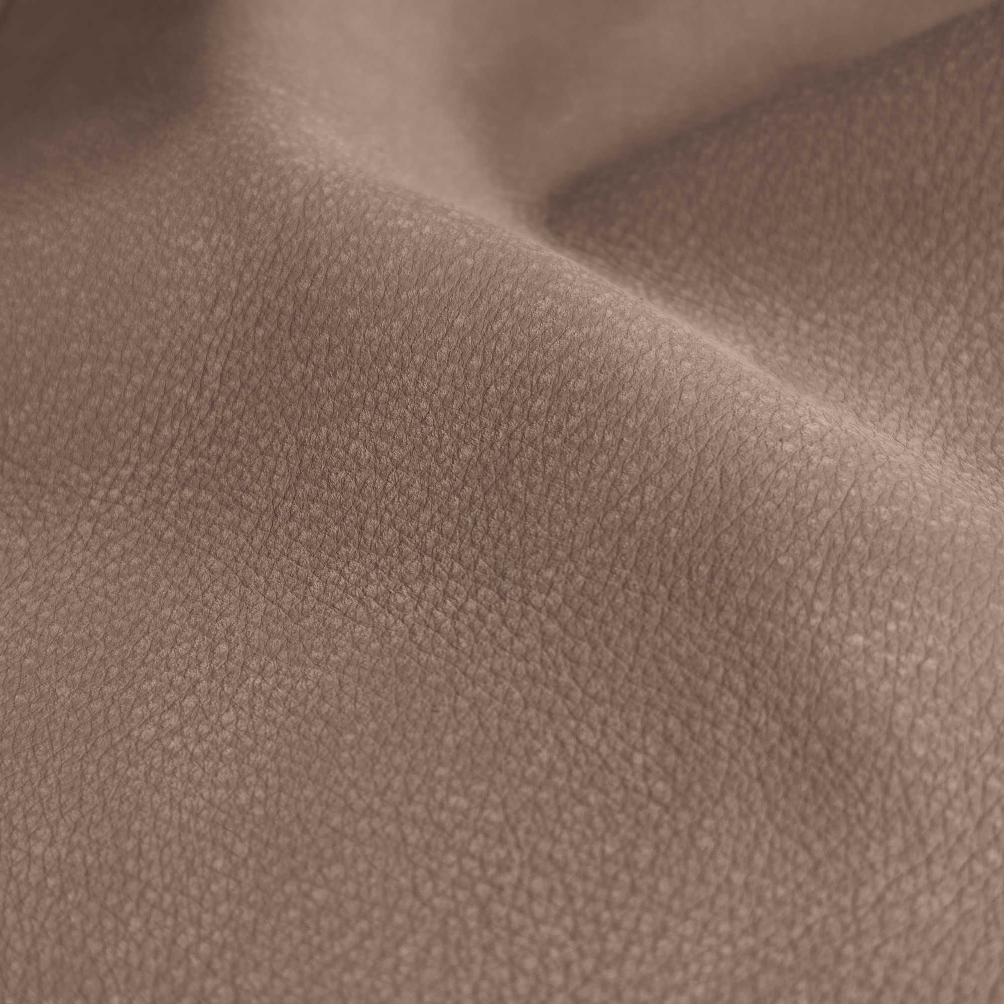 Pelle Maya Terra 7303 – vera pelle nabuk scamosciata in drappeggio