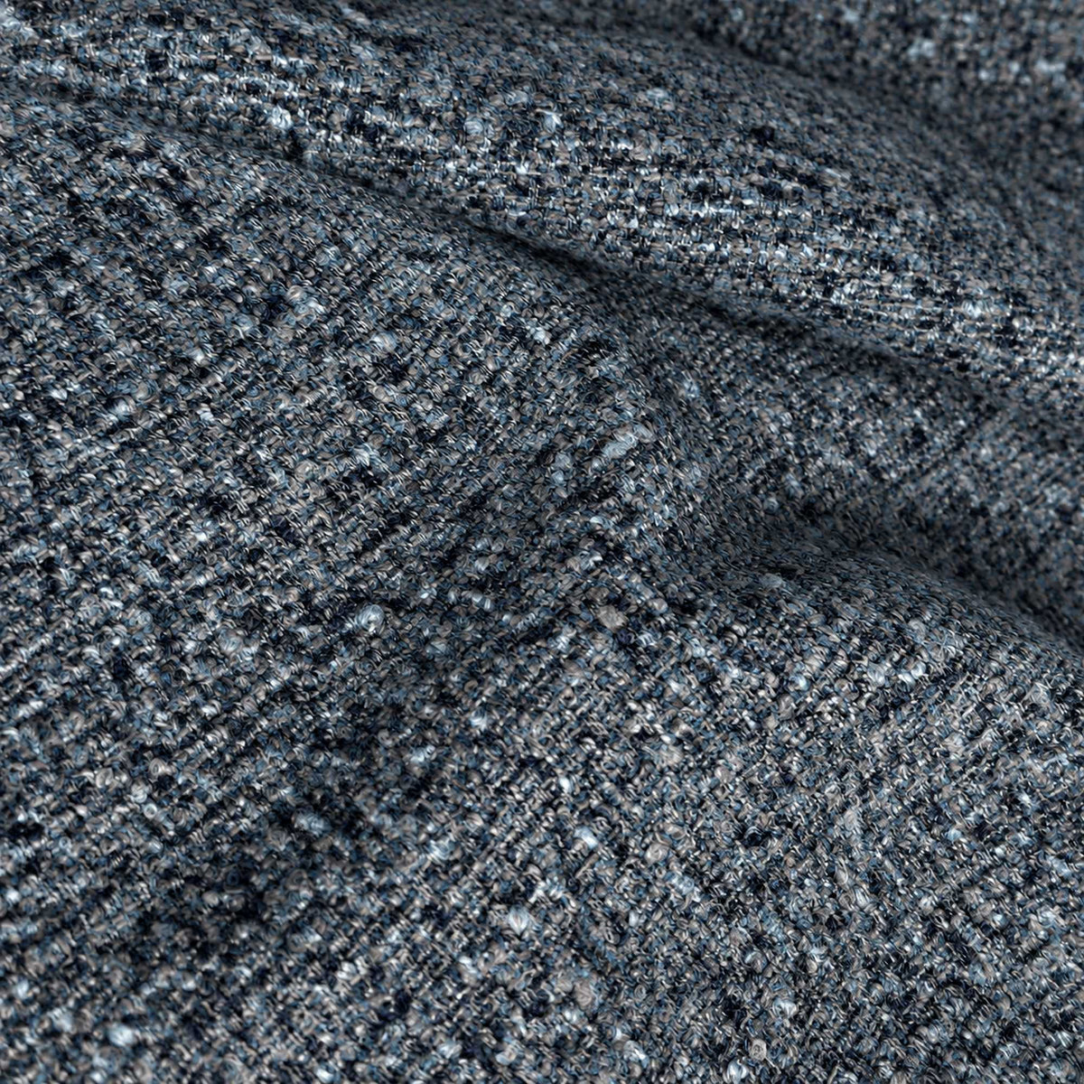 Tessuto Alpaca Blue AP09 drappeggiato – tessuto effetto lana