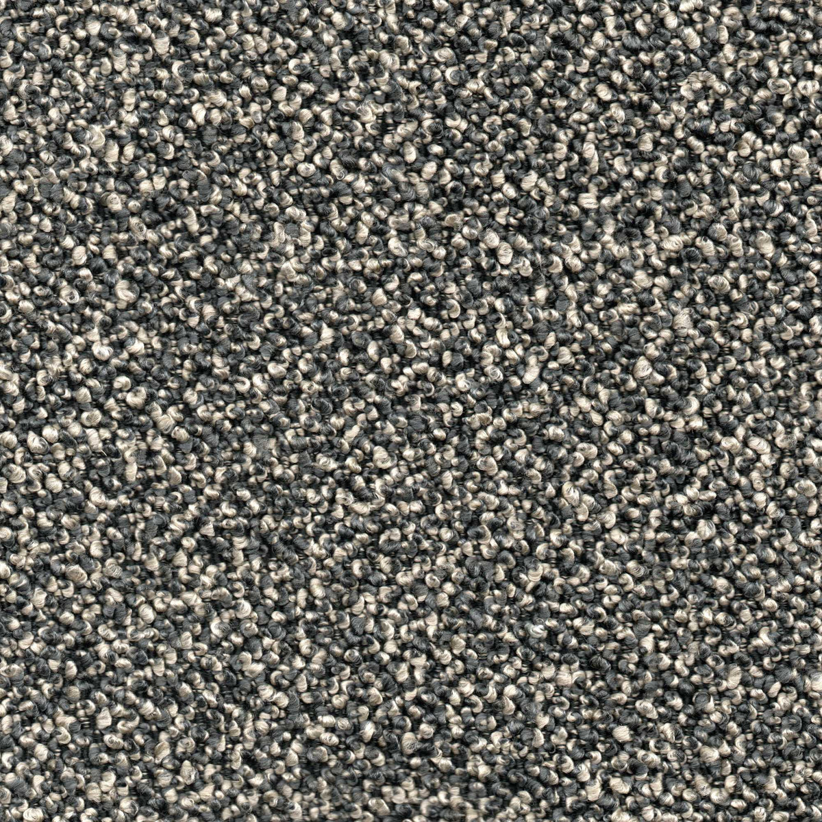 Tessuto Brigitte Dark Grey BR484 – bouclé con filati bicolore a contrasto