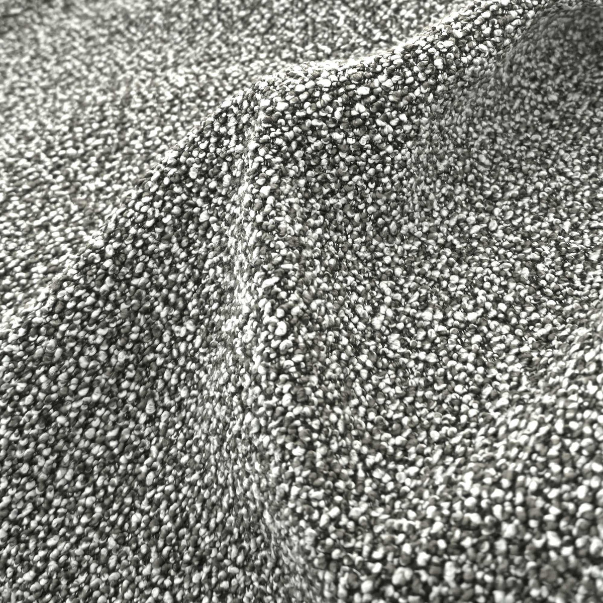 Tessuto Brigitte Elephant BR740 drappeggiato – bouclé con filati bicolore