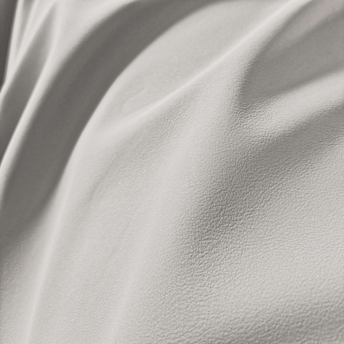 Pelle Brina Nuvola 5209 drappeggiata – vera pelle soft-touch effetto matte, colore bianco