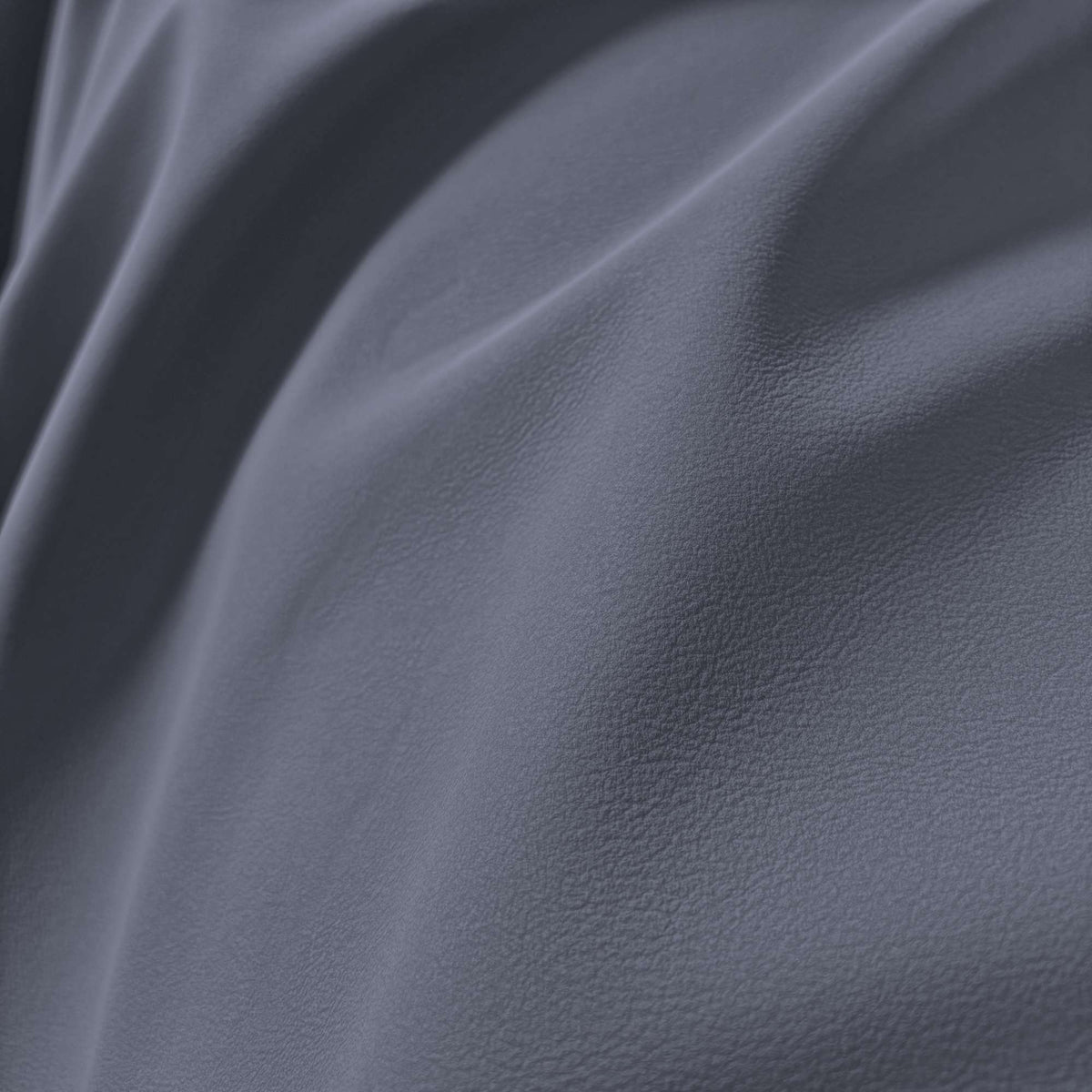 Pelle Brina Oceano 5211 drappeggiata – vera pelle soft-touch effetto matte, colore blu