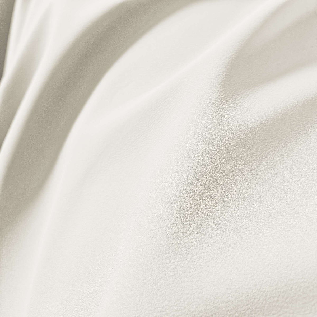 Pelle Brina Stone 5213 drappeggiata – vera pelle soft-touch effetto matte, colore bianco