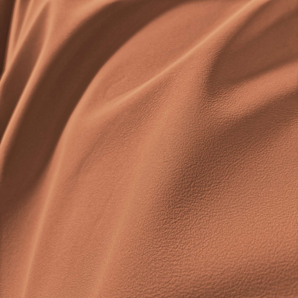Pelle Brina Toffee 5217 drappeggiata – vera pelle soft-touch effetto matte, colore cognac
