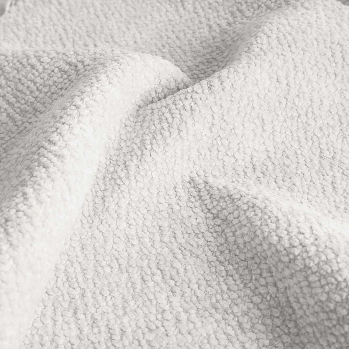 Tessuto Jolie Silver JO121 drappeggiato – ciniglia strutturata effetto slavato
