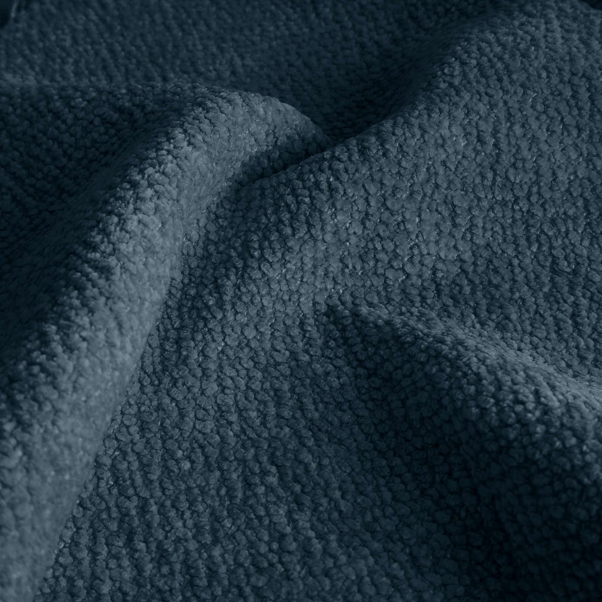 Tessuto Jolie Dark Blue JO49 drappeggiato – ciniglia strutturata effetto slavato