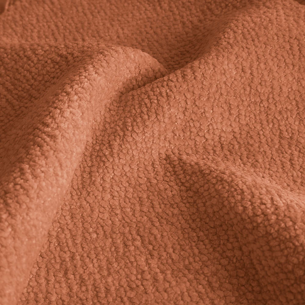Tessuto Jolie Copper JO606 drappeggiato – ciniglia strutturata effetto slavato