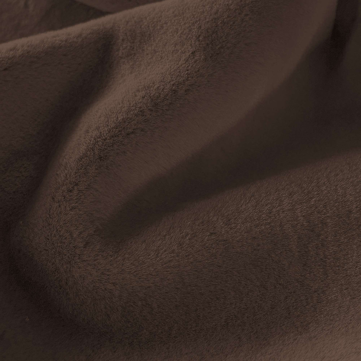 Tessuto Milano Chocolate MI260 drappeggiato – velluto a pelo alto