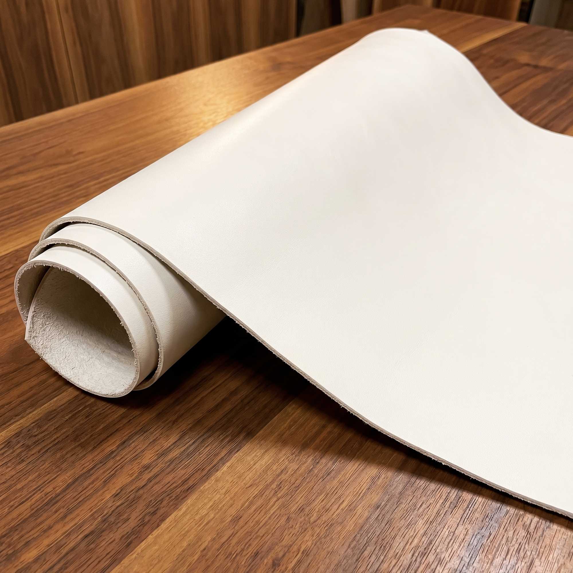 REAL LEATHER col. Cream