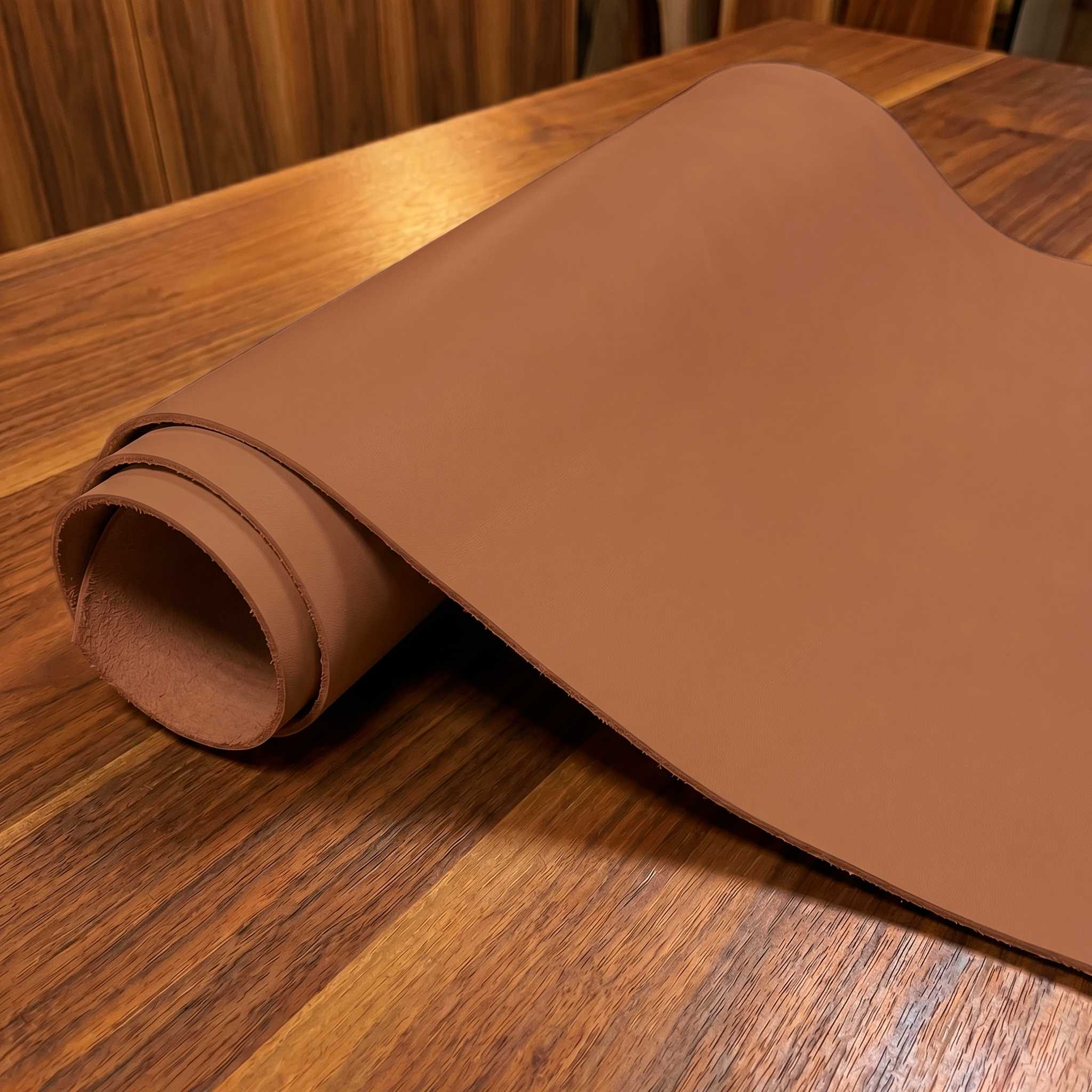 REAL LEATHER Brandy color