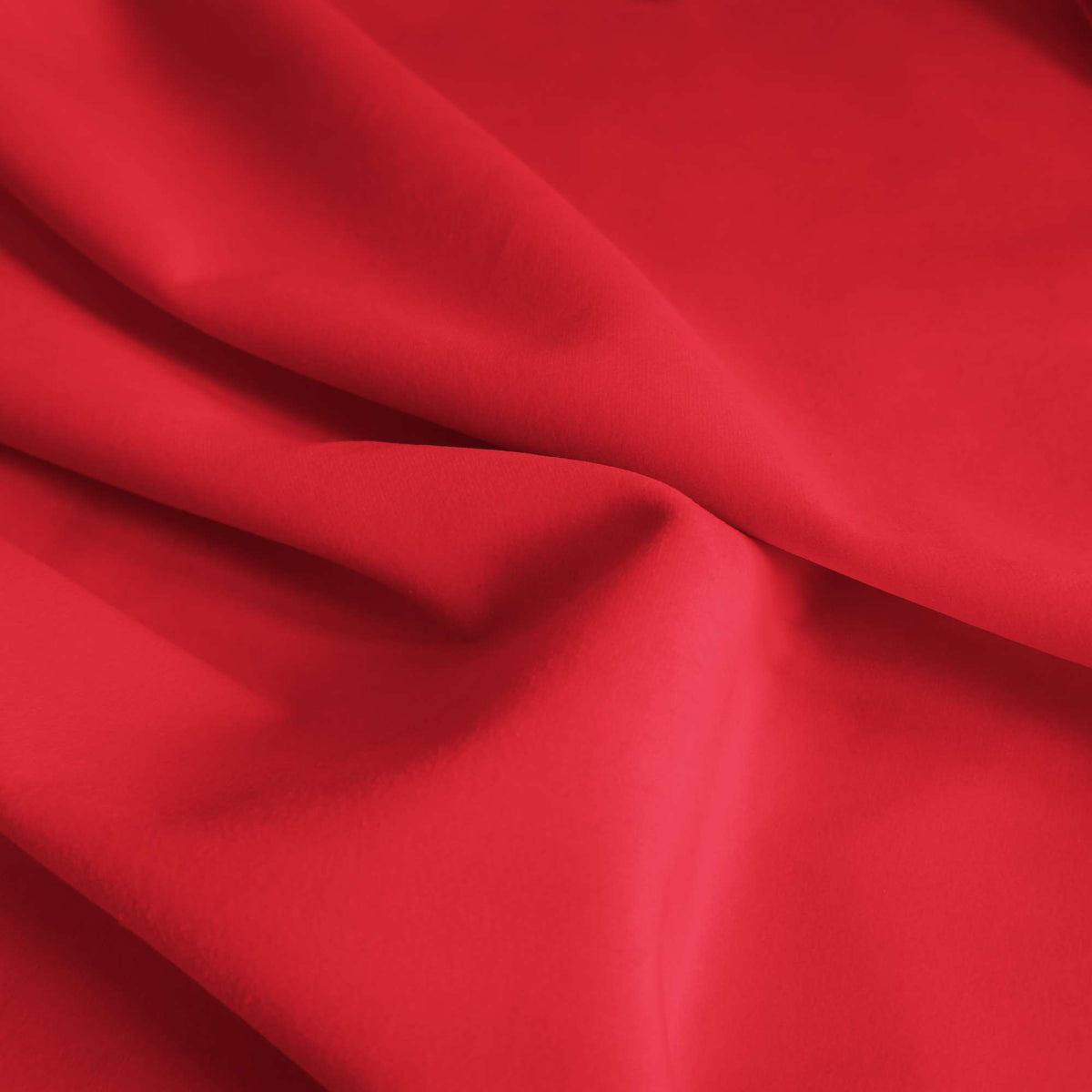 Tessuto Vogue Rosso 012 drappeggiato – velluto idrorepellente effetto cangiante, colore rosso